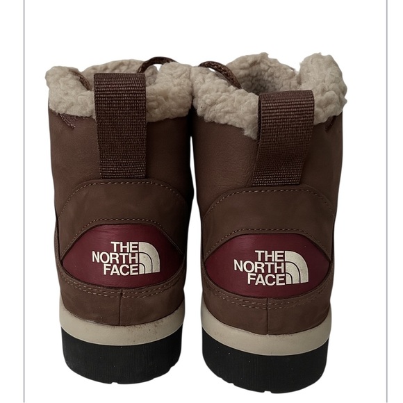 The North Face Sierra Mid Lace Waterproof Boots Women’s 11 Wild Ginger NEW - Picture 6 of 8